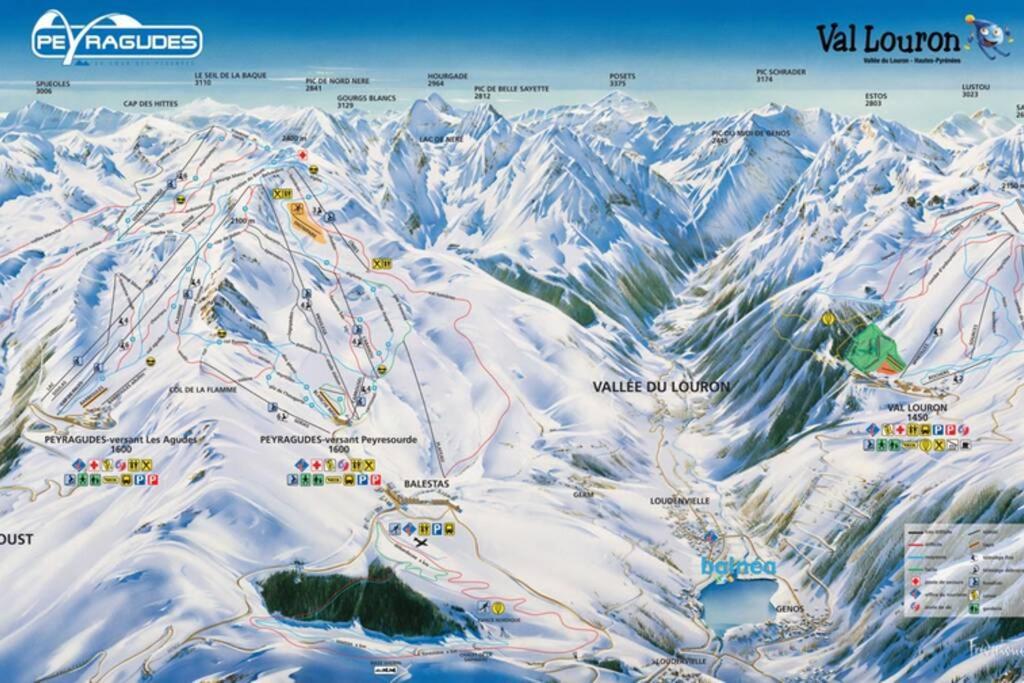 Appart Ac Balcon Neuf 2Chbrs- 6P - Pied Des Pistes Луданв'єль Екстер'єр фото